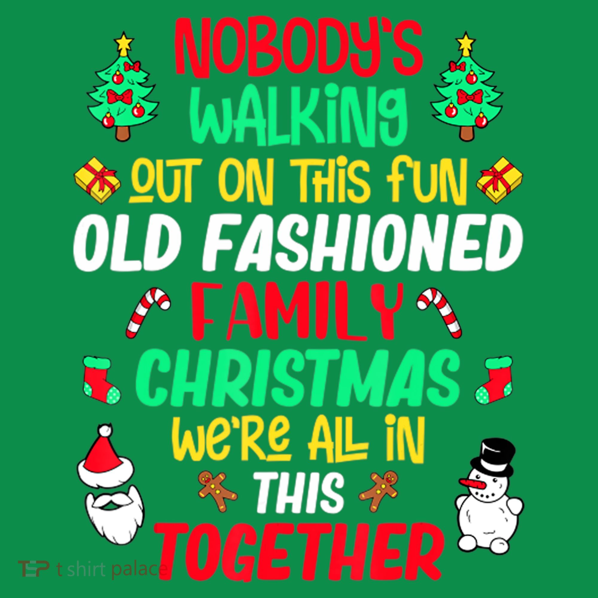 Family Christmas Vacation Pajamas Xmas Ugly Christmas T-Shirt