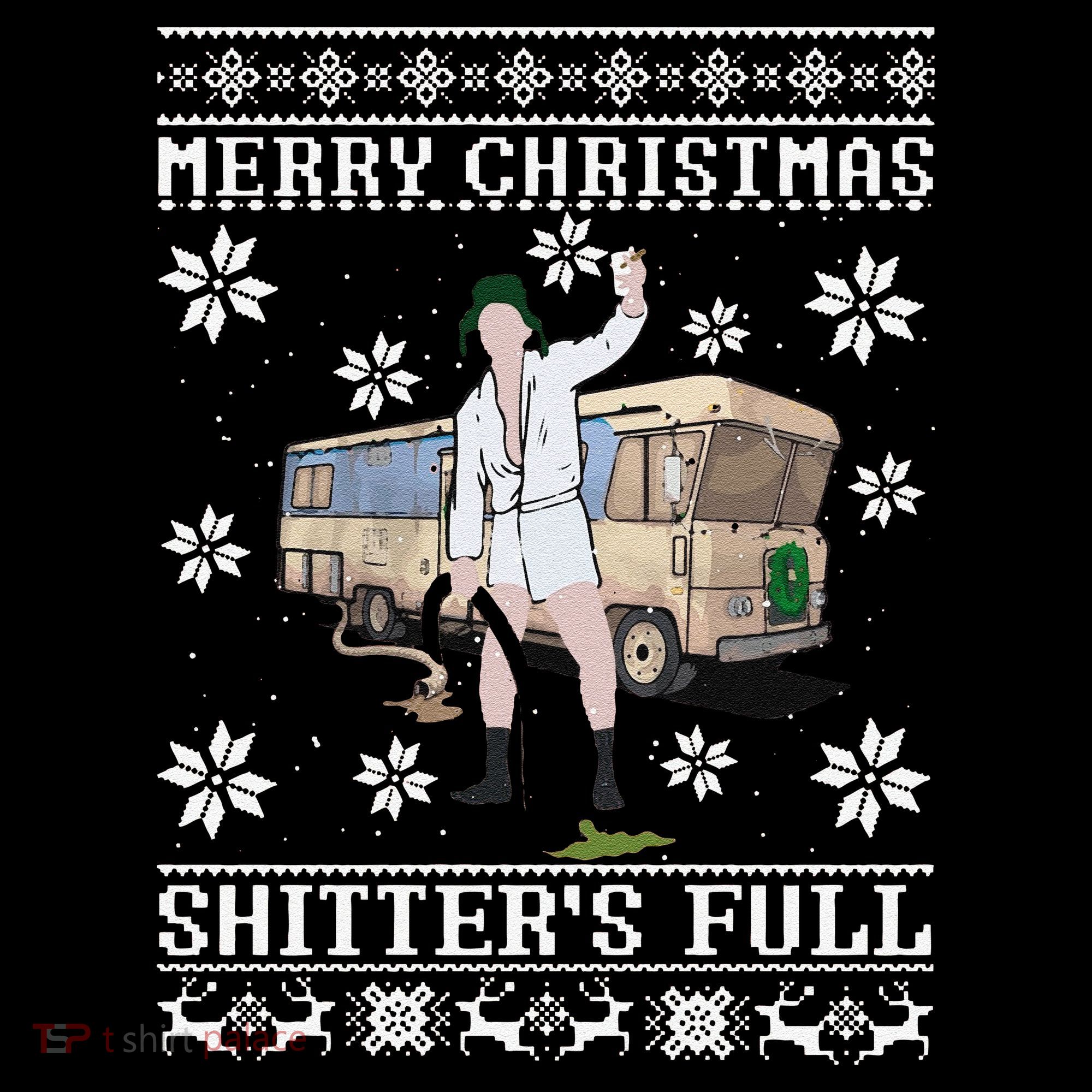 Funny Christmas Vacation Merry Christmas Shitters Full Christmas Ugly Coffee Mug