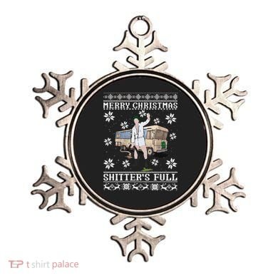 Funny Christmas Vacation Merry Christmas Shitters Full Christmas Ugly Ornament