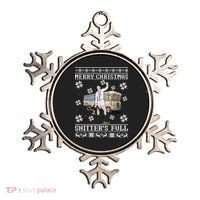Funny Christmas Vacation Merry Christmas Shitters Full Christmas Ugly Ornament thumb 0