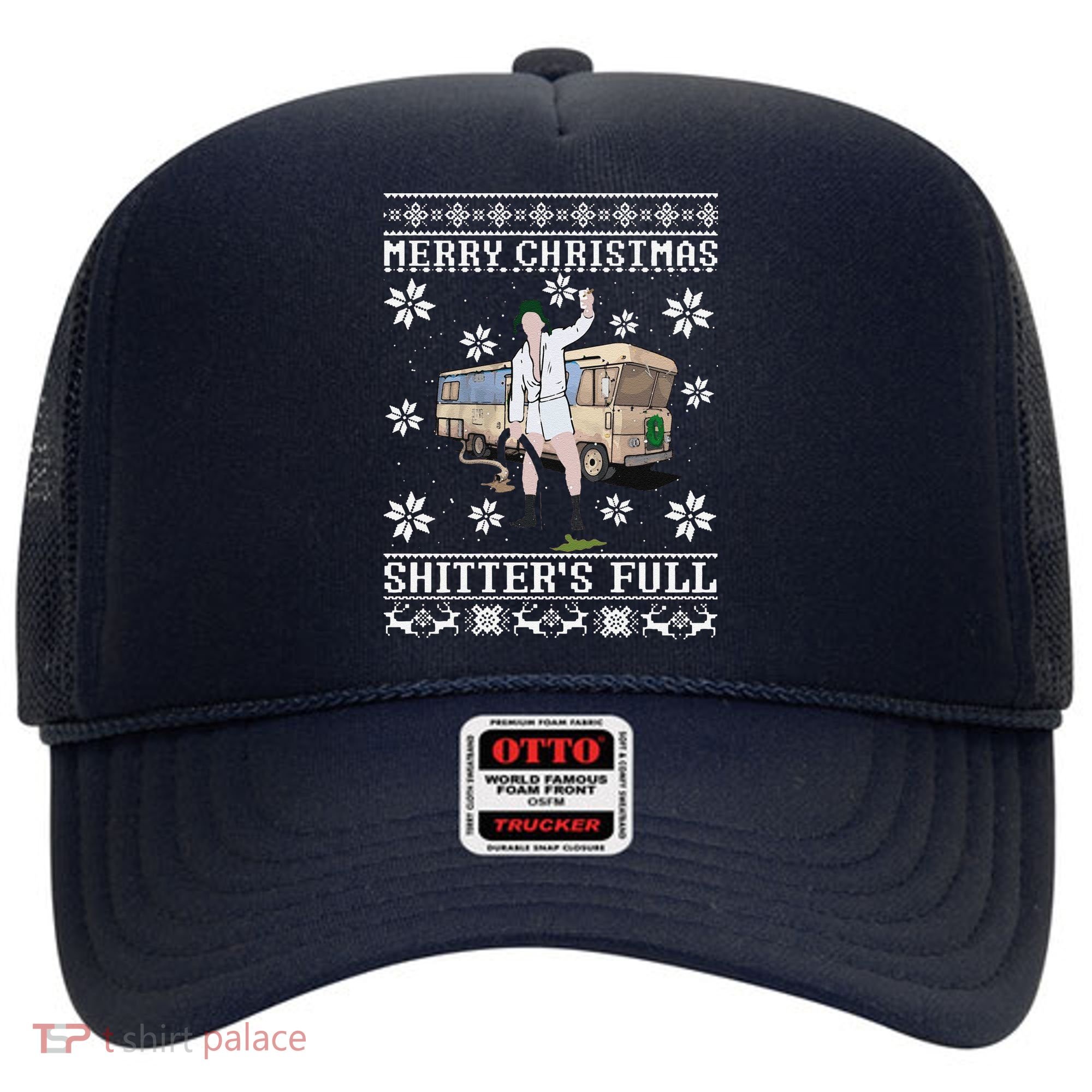 Funny Christmas Vacation Merry Christmas Shitters Full Christmas Ugly Hat