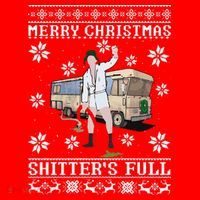 Funny Christmas Vacation Merry Christmas Shitters Full Christmas Ugly Santa Hat thumb 1