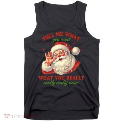 Funny Christmas Vintage Santa Tank Top