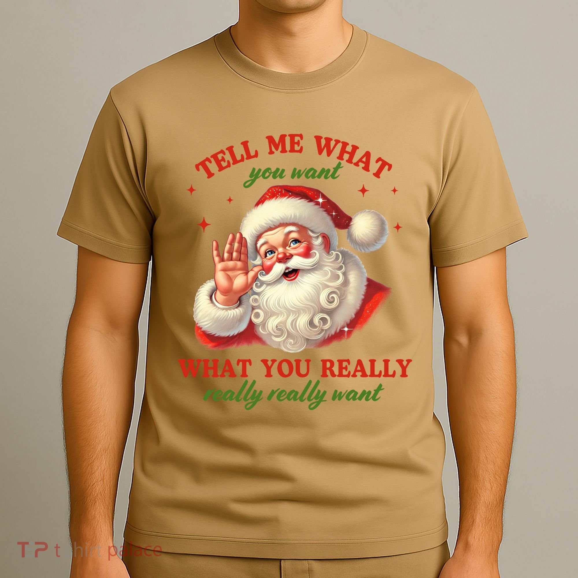 Funny Christmas Vintage Santa T-Shirt