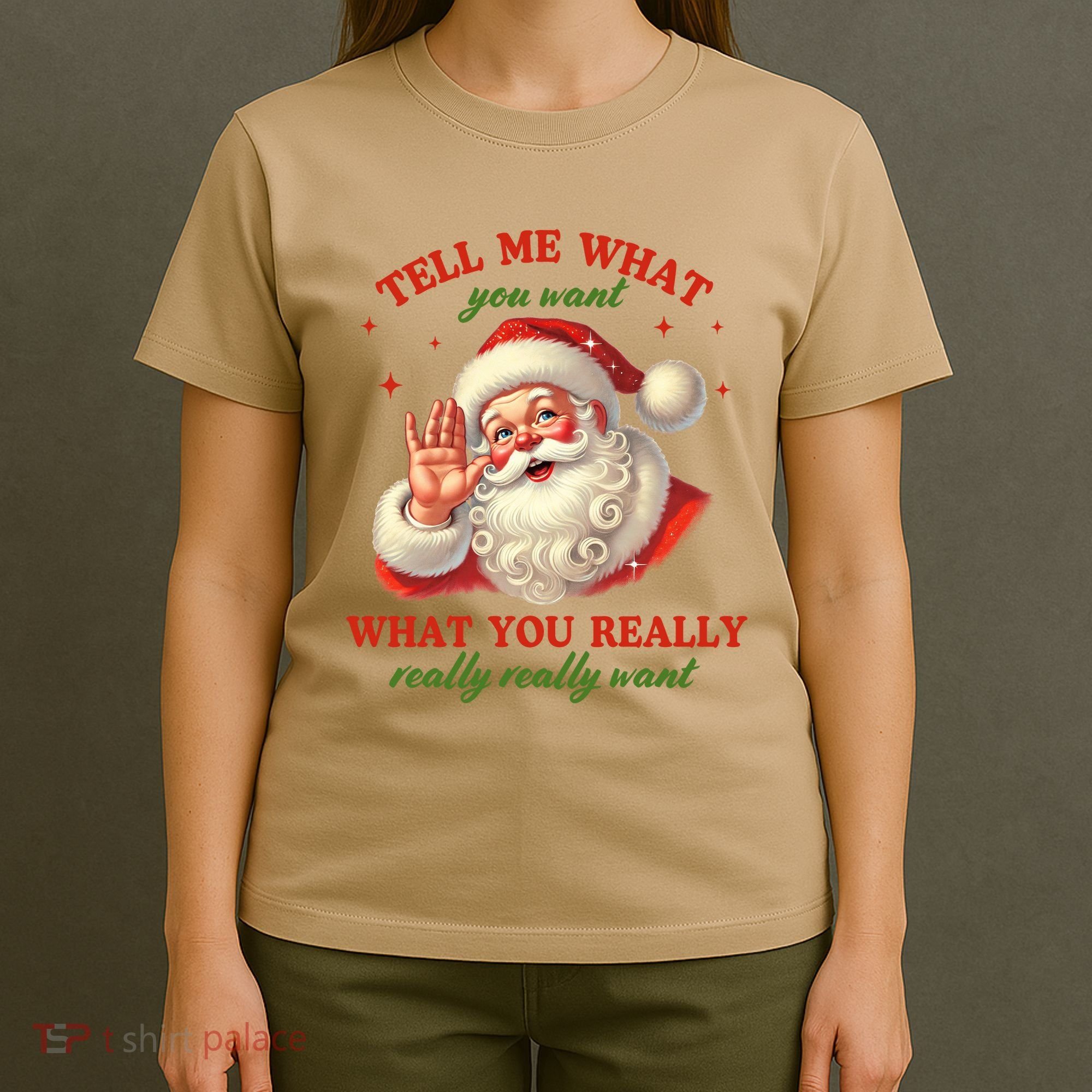 Funny Christmas Vintage Santa T-Shirt