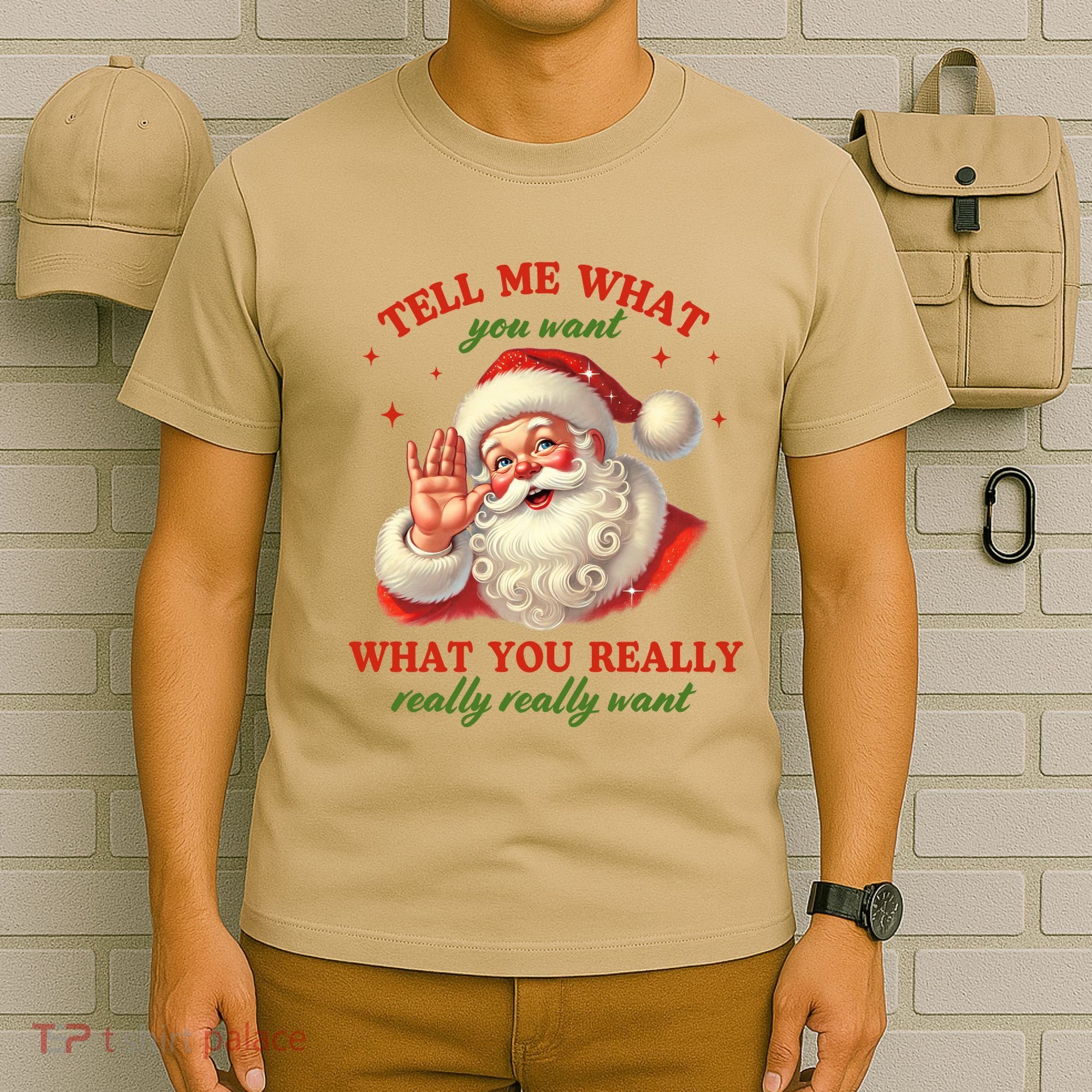 Funny Christmas Vintage Santa T-Shirt