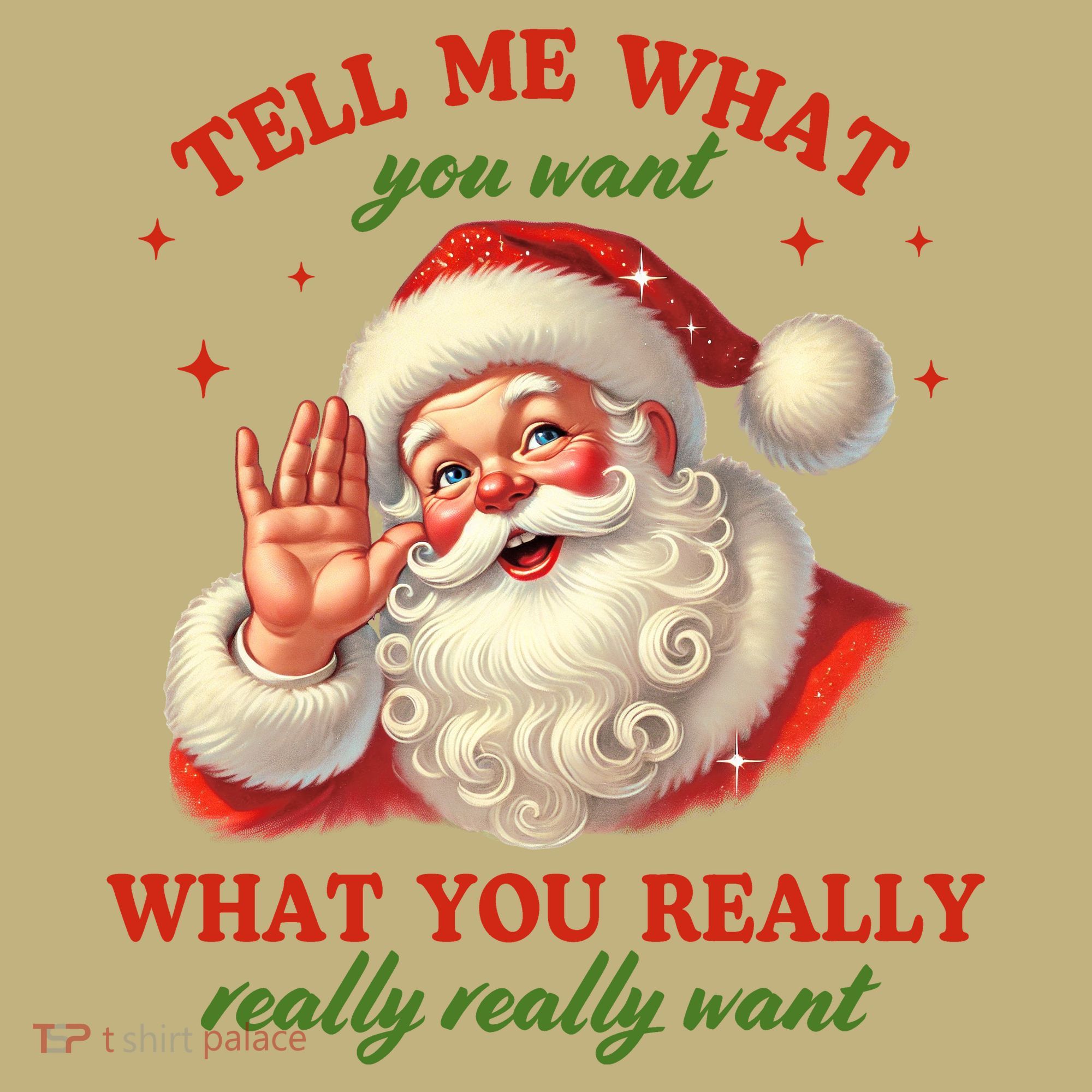Funny Christmas Vintage Santa T-Shirt
