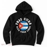 Free Cuba Viva Cuba Libre ProFreedom Movement Gift Hoodie thumb 0