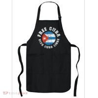 Free Cuba Viva Cuba Libre ProFreedom Movement Gift Apron thumb 0