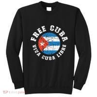 Free Cuba Viva Cuba Libre ProFreedom Movement Gift Sweatshirt thumb 0
