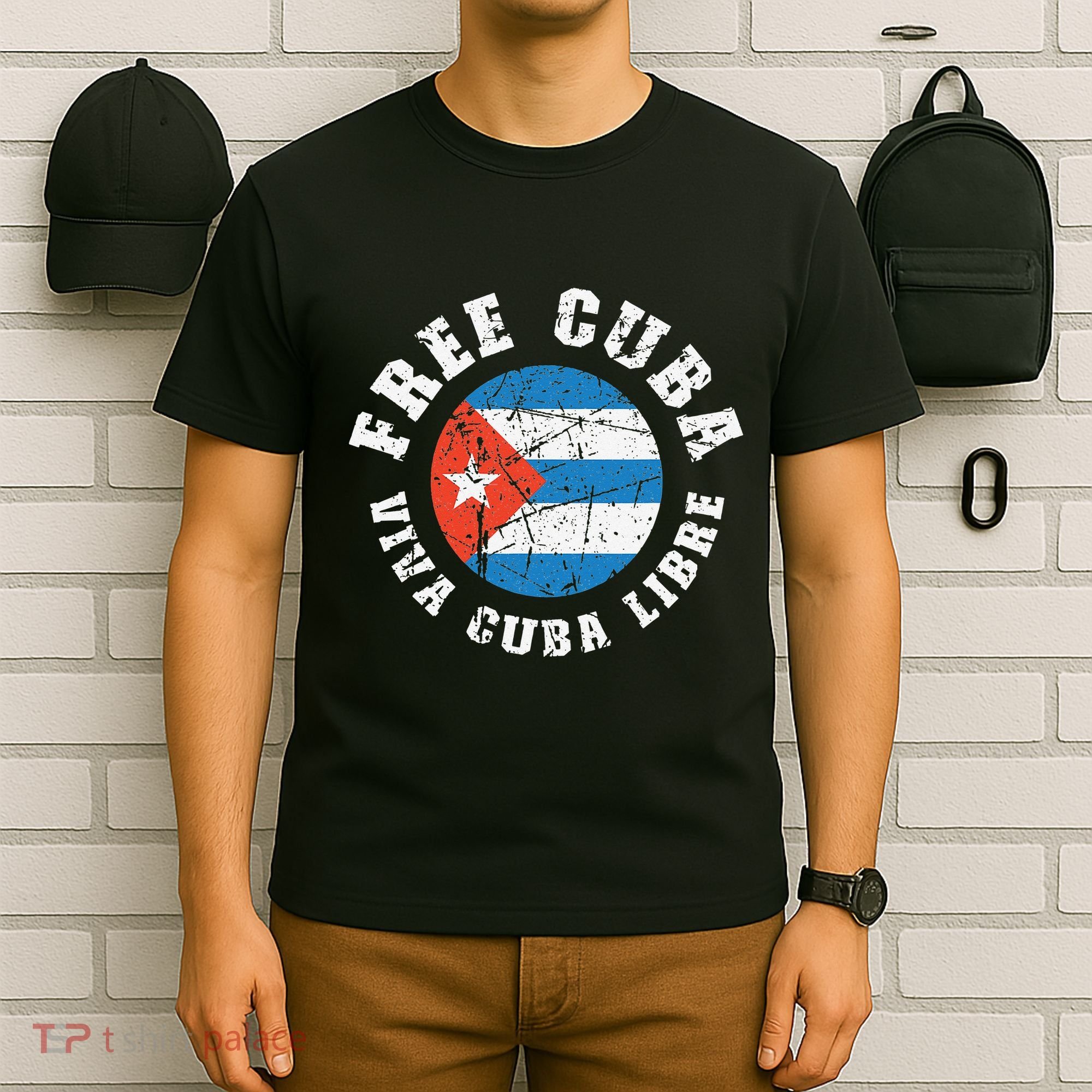 Free Cuba Viva Cuba Libre ProFreedom Movement Gift T-Shirt