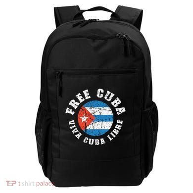 Free Cuba Viva Cuba Libre ProFreedom Movement Gift Backpack