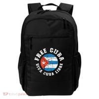 Free Cuba Viva Cuba Libre ProFreedom Movement Gift Backpack thumb 0