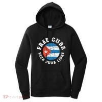 Free Cuba Viva Cuba Libre ProFreedom Movement Gift Women's Hoodie thumb 0