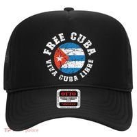 Free Cuba Viva Cuba Libre ProFreedom Movement Gift Hat thumb 0