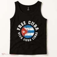 Free Cuba Viva Cuba Libre ProFreedom Movement Gift Tank Top thumb 2