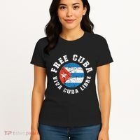 Free Cuba Viva Cuba Libre ProFreedom Movement Gift Women's T-Shirt thumb 4