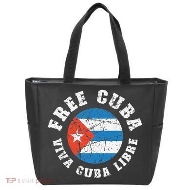 Free Cuba Viva Cuba Libre ProFreedom Movement Gift Tote Bag
