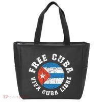 Free Cuba Viva Cuba Libre ProFreedom Movement Gift Tote Bag thumb 0