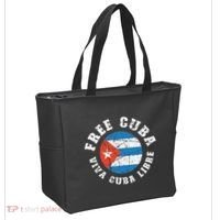 Free Cuba Viva Cuba Libre ProFreedom Movement Gift Tote Bag thumb 2
