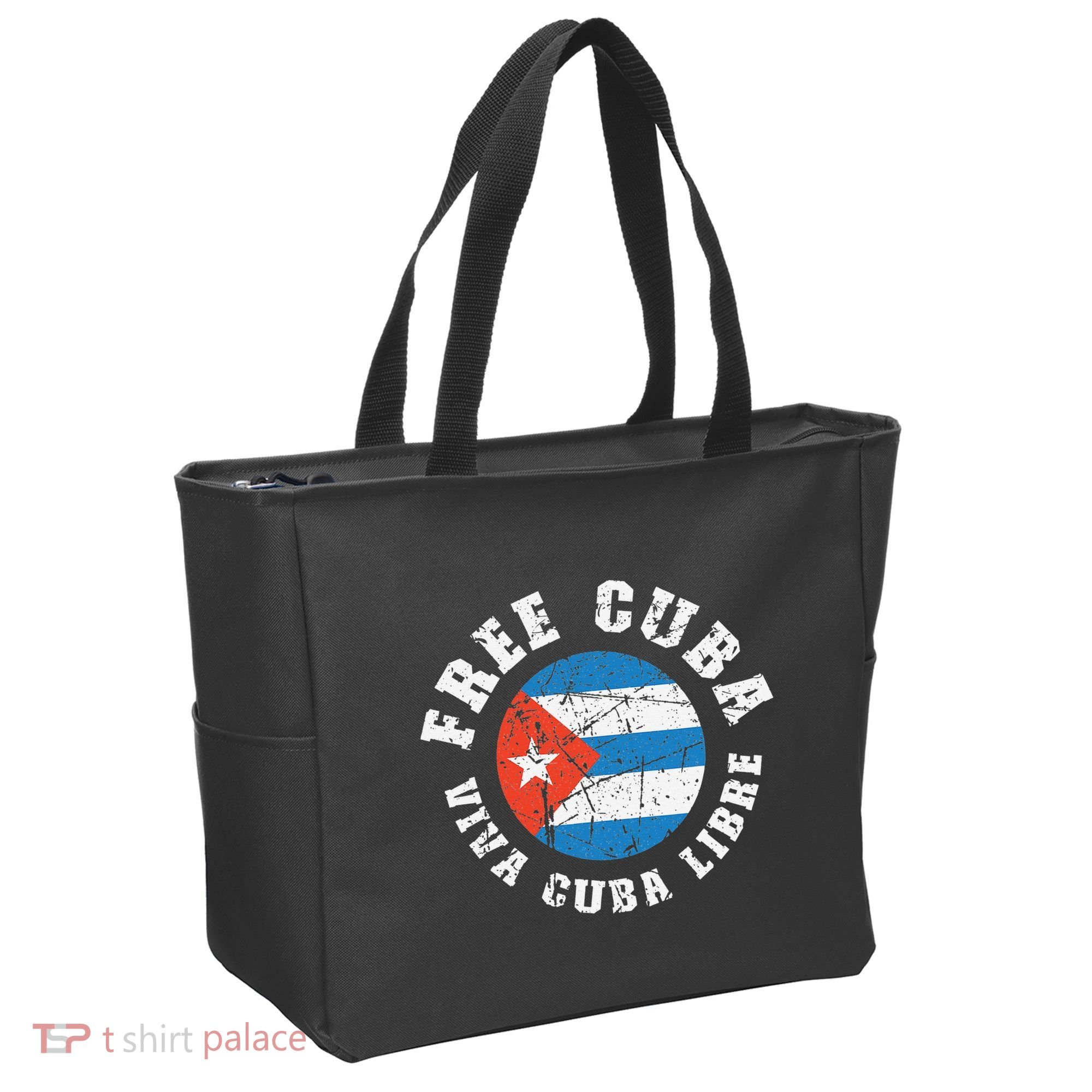 Free Cuba Viva Cuba Libre ProFreedom Movement Gift Tote Bag