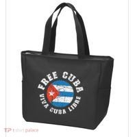 Free Cuba Viva Cuba Libre ProFreedom Movement Gift Tote Bag thumb 3