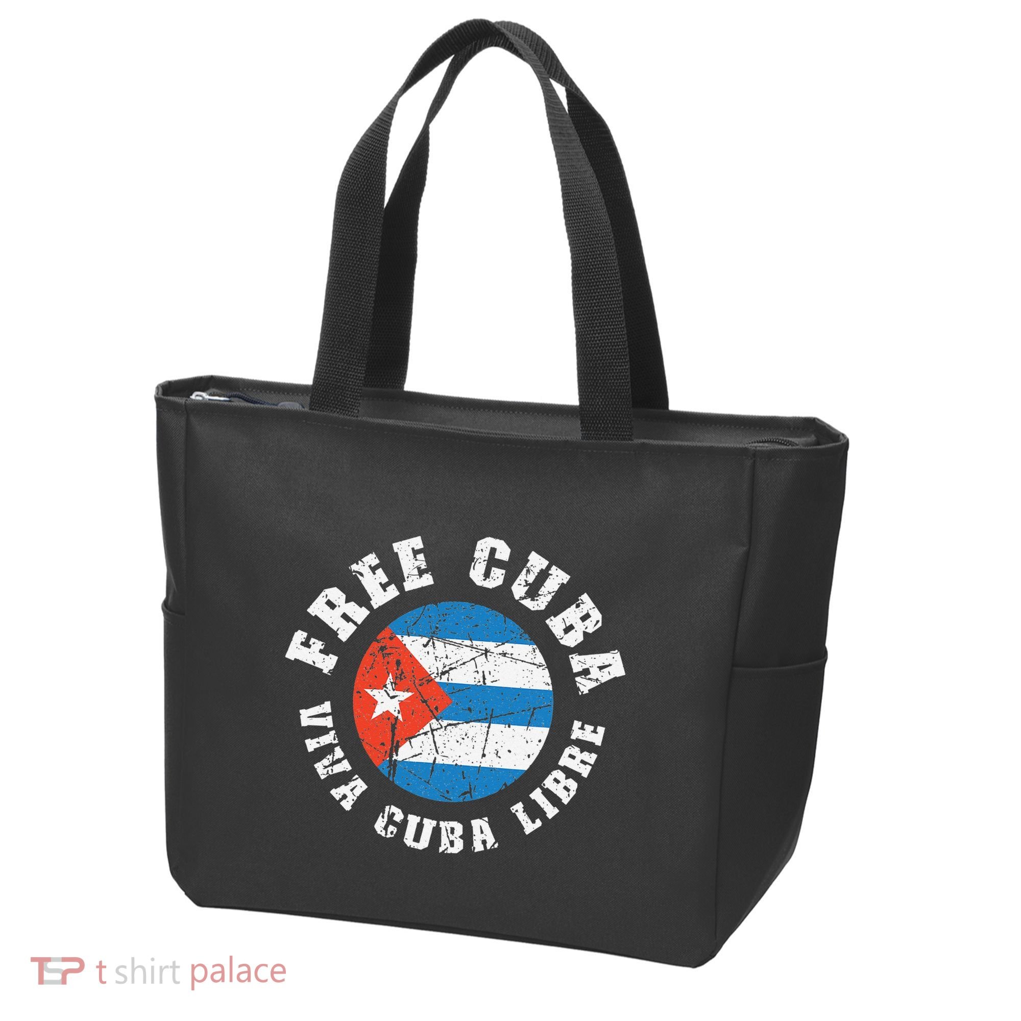 Free Cuba Viva Cuba Libre ProFreedom Movement Gift Tote Bag