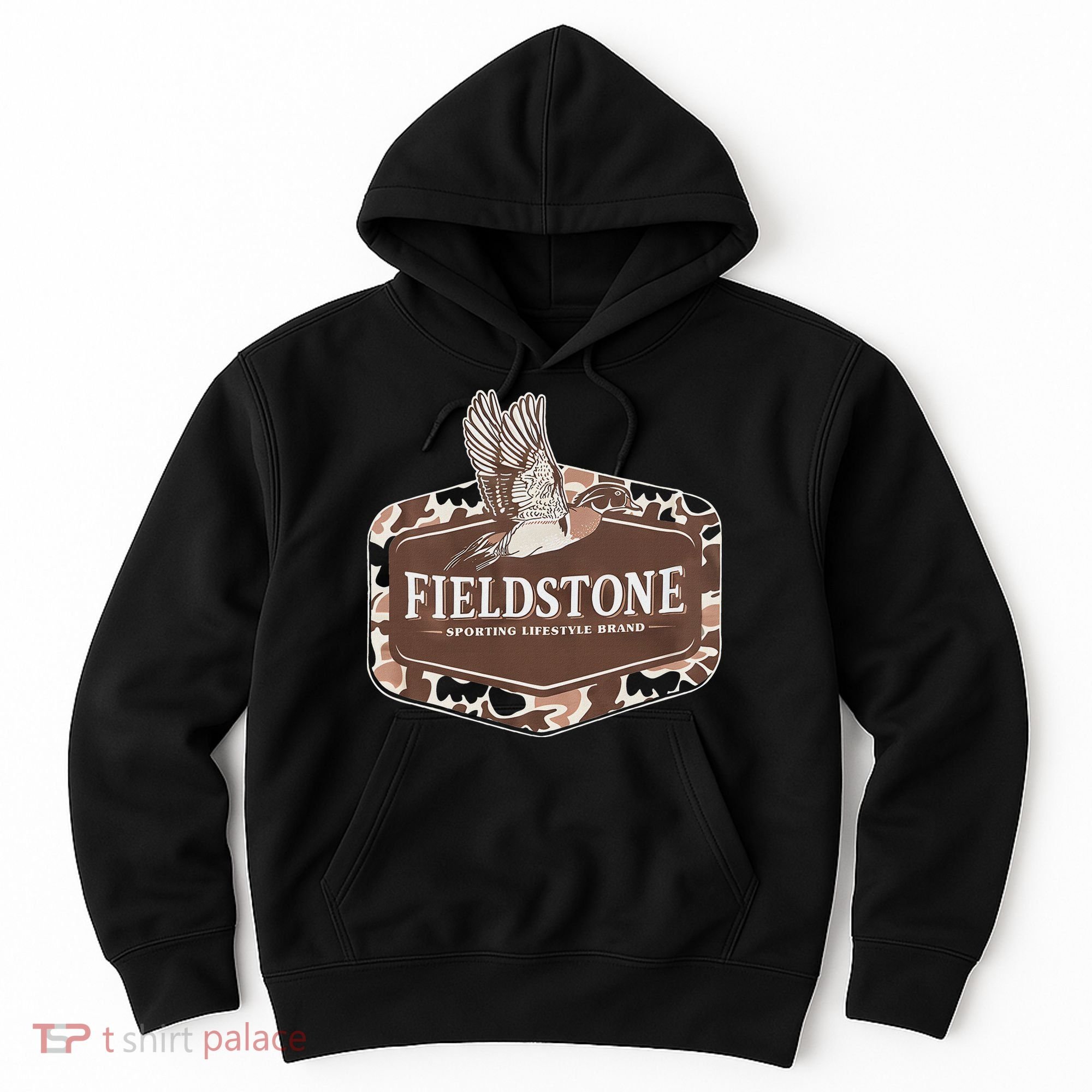 Fieldstone Camo Wood Duck Hoodie
