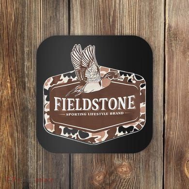 Fieldstone Camo Wood Duck Coaster