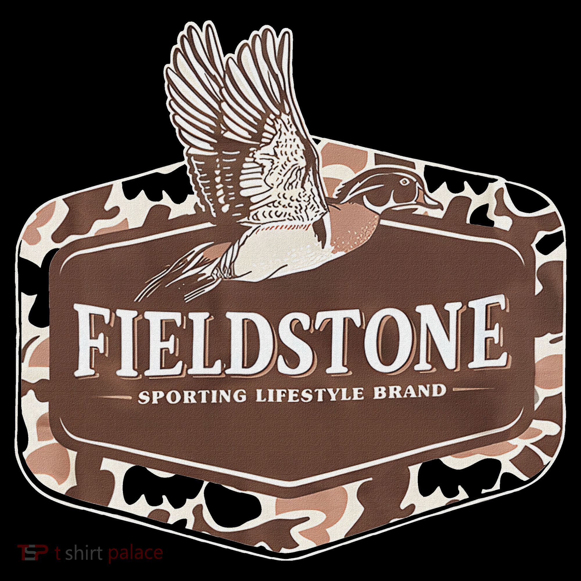Fieldstone Camo Wood Duck Coaster