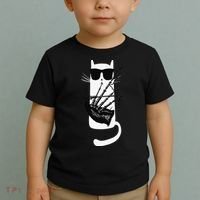 Funny Cat Wearing Sunglasses Playing Bagpipes Toddler T-Shirt thumb 2