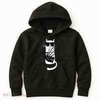 Funny Cat Wearing Sunglasses Playing Bagpipes Kids Hoodie thumb 0