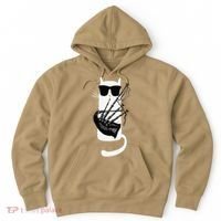 Funny Cat Wearing Sunglasses Playing Bagpipes Hoodie thumb 0