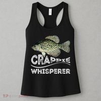 Funny Crappie Whisperer Fishing Black Crappie Lake Fish Gift Women's Tank Top thumb 3