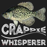 Funny Crappie Whisperer Fishing Black Crappie Lake Fish Gift Hat thumb 2