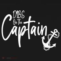Funny Captain Wife Dibs on the Captain Backpack thumb 2