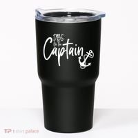Funny Captain Wife Dibs on the Captain Tumbler thumb 0