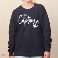 Funny Captain Wife Dibs on the Captain Women's Sweatshirt thumb 0