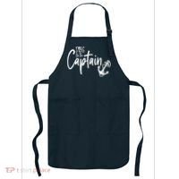 Funny Captain Wife Dibs on the Captain Apron thumb 0