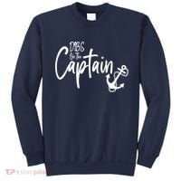 Funny Captain Wife Dibs on the Captain Sweatshirt thumb 0