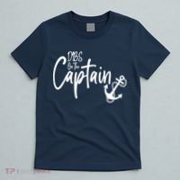 Funny Captain Wife Dibs on the Captain T-Shirt thumb 5