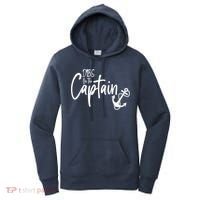 Funny Captain Wife Dibs on the Captain Women's Hoodie thumb 0