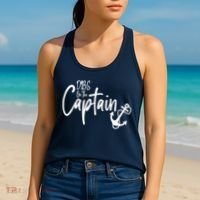 Funny Captain Wife Dibs on the Captain Women's Tank Top thumb 2