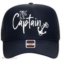 Funny Captain Wife Dibs on the Captain Hat thumb 0
