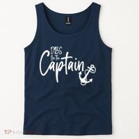 Funny Captain Wife Dibs on the Captain Tank Top thumb 2