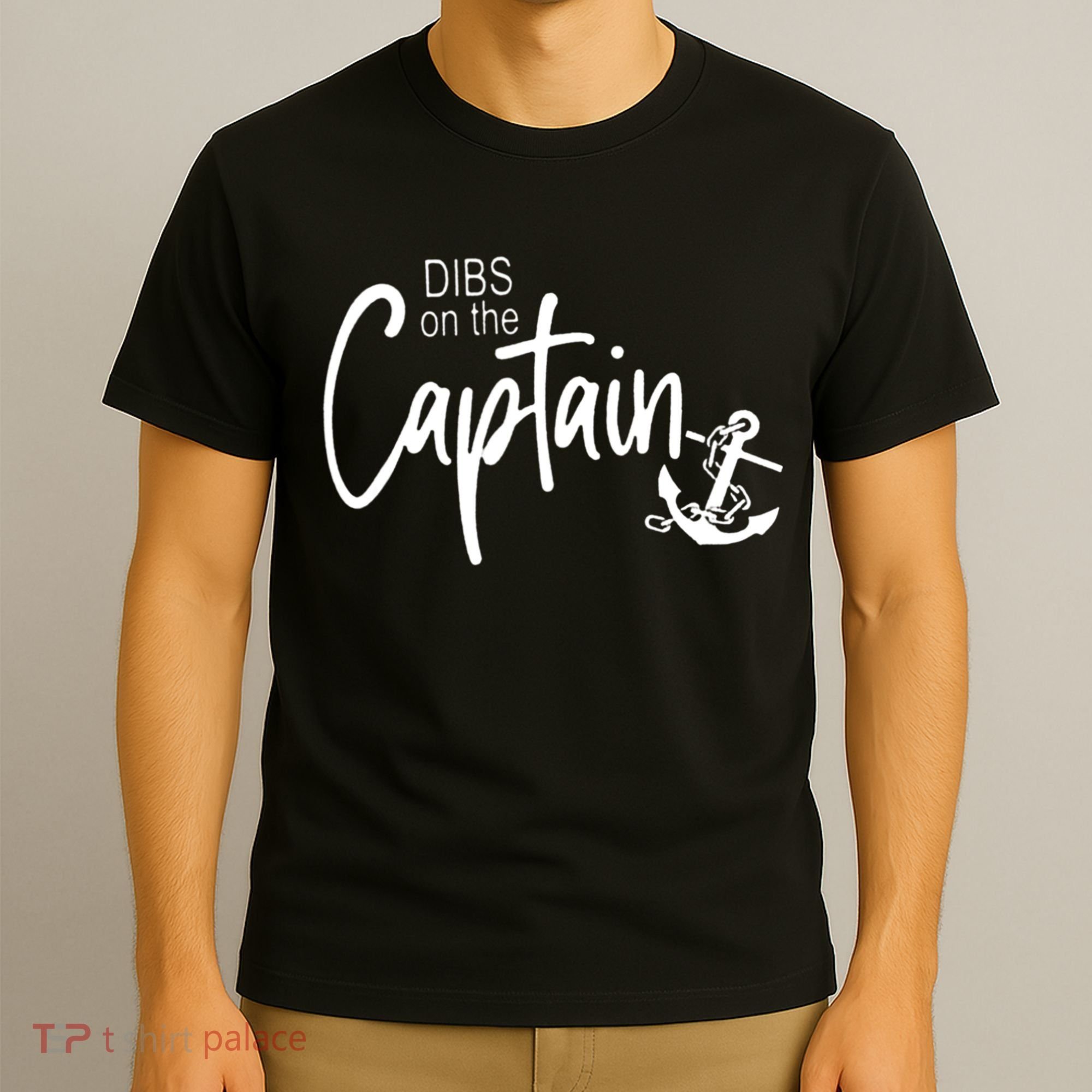 Funny Captain Wife Dibs On The Captain Tank Top T-Shirt
