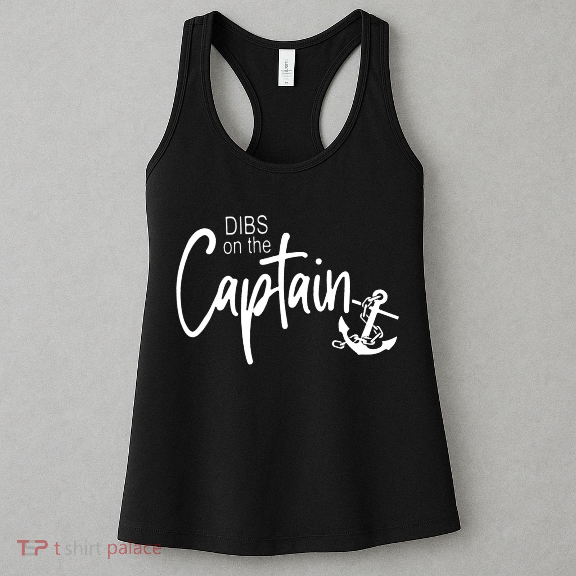 Funny Captain Wife Dibs On The Captain Tank Top Women's Tank Top