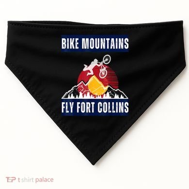 Fort Collins: Where Bikers And Mountain Meet USA-Made Doggie Bandana
