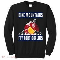 Fort Collins: Where Bikers And Mountain Meet Sweatshirt thumb 0