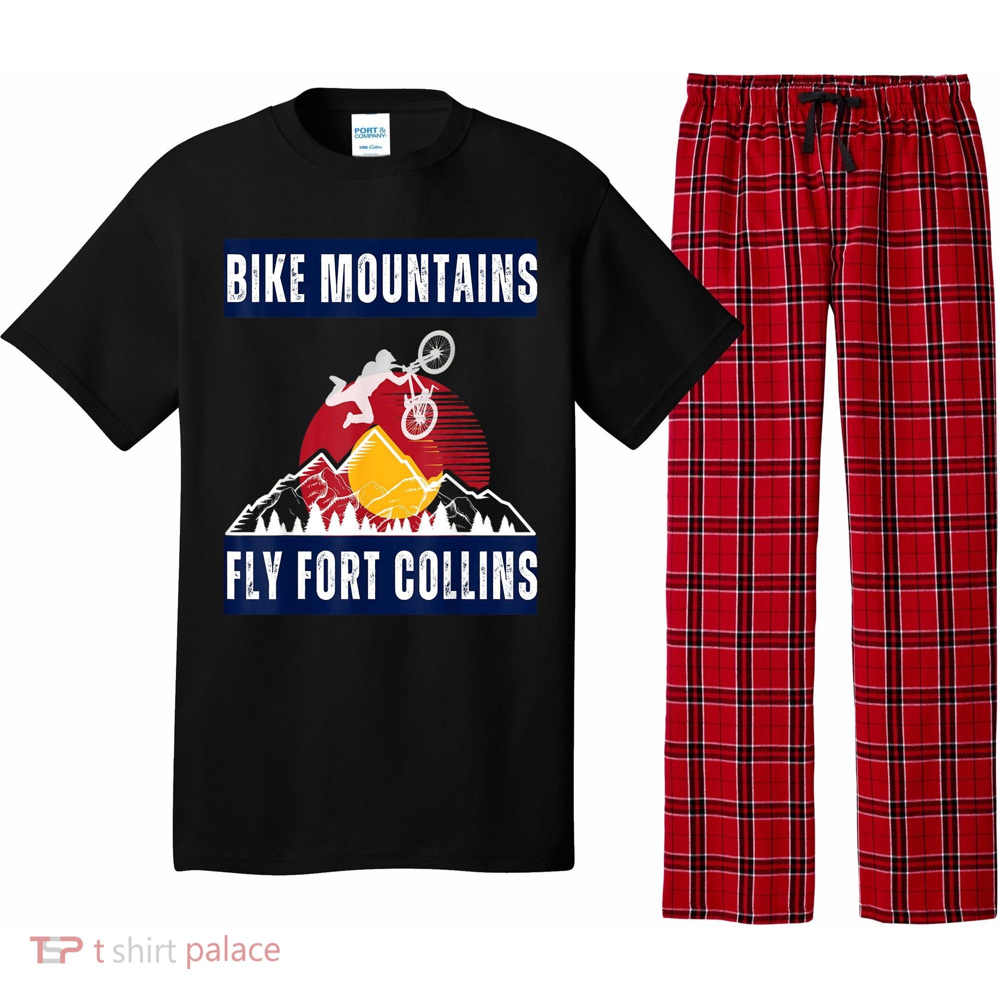 Fort Collins: Where Bikers And Mountain Meet Pajama Set